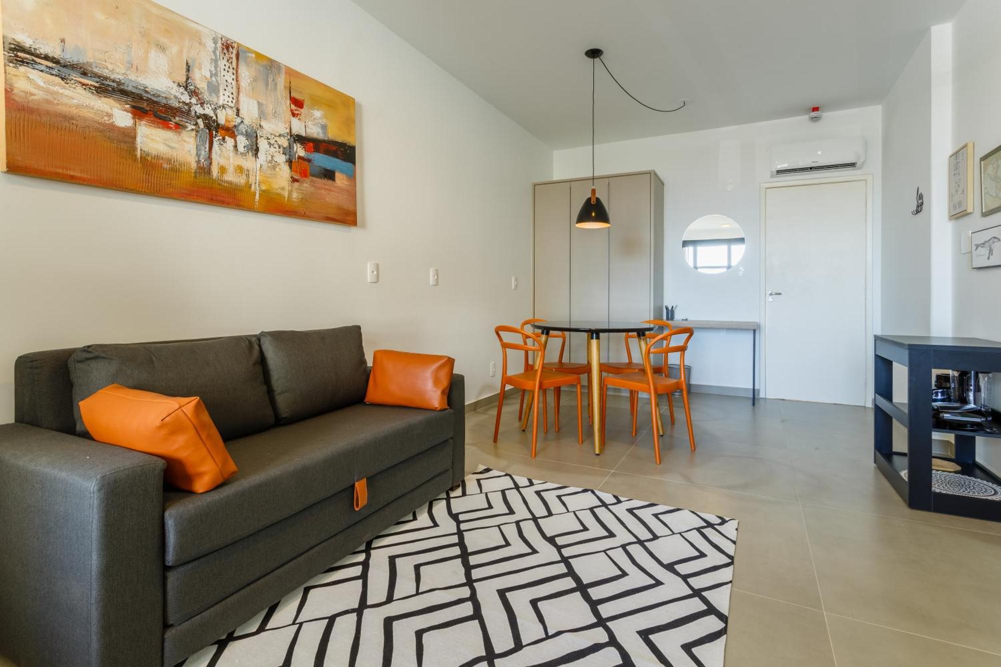 Estudio Pratico E Confortavel No Centro P1936 公寓 *