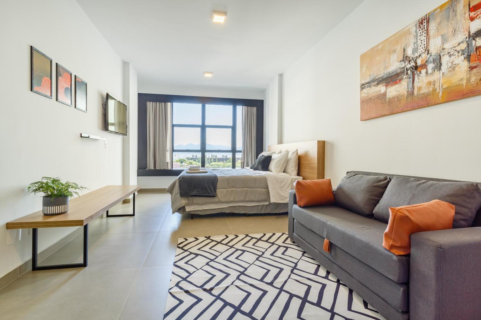 公寓 Estudio Pratico E Confortavel No Centro P1936 *
